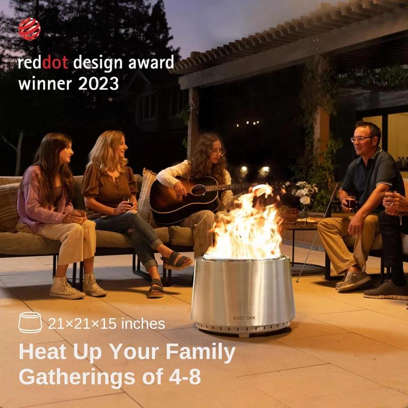 EAST OAK EAST OAK Smokeless Outdoor Fire Pit