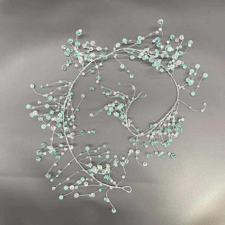 GT DIRECT CORP 48" Crystal Novelty Christmas & Party Garland (Set of 2)