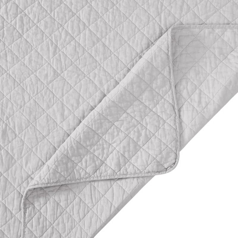 Indigo Hill by HiEnd Accents Cotton Comfort Solid Color Classic Chic Casual Modern Rustic Quilt Set
