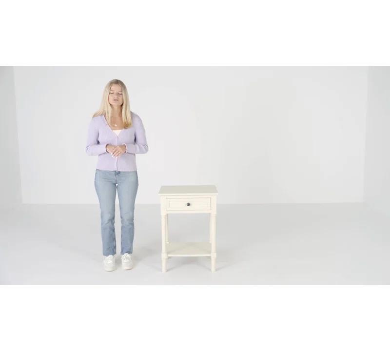 Russ End Table with Storage