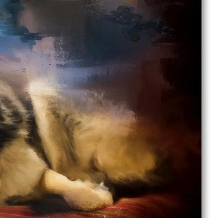 Trademark Fine Art Jai Johnson " Watching The Drama " by Jai Johnson