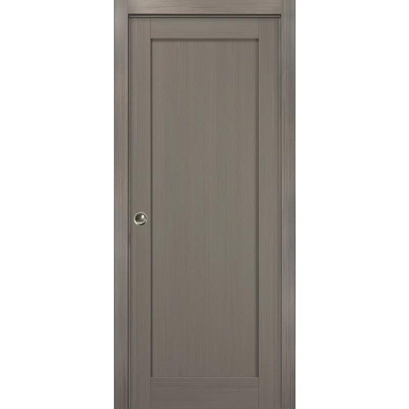 SARTODOORS Quadro Paneled Sliding Closet Door