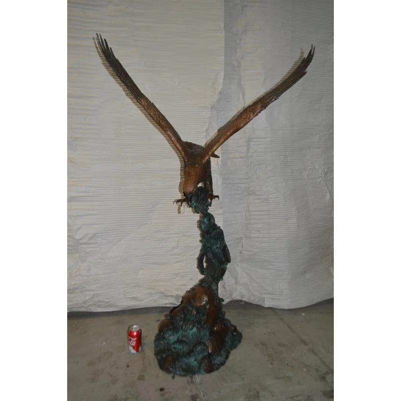 Nifao Statues Weather Resistant Metal Garden Statue