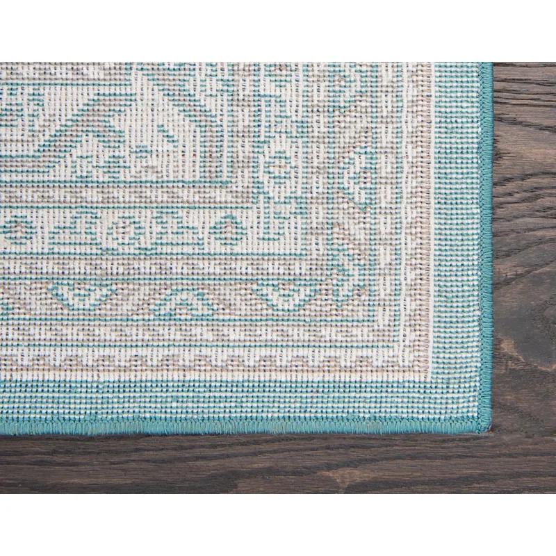 RugPal Wingate Turquoise Area Rug