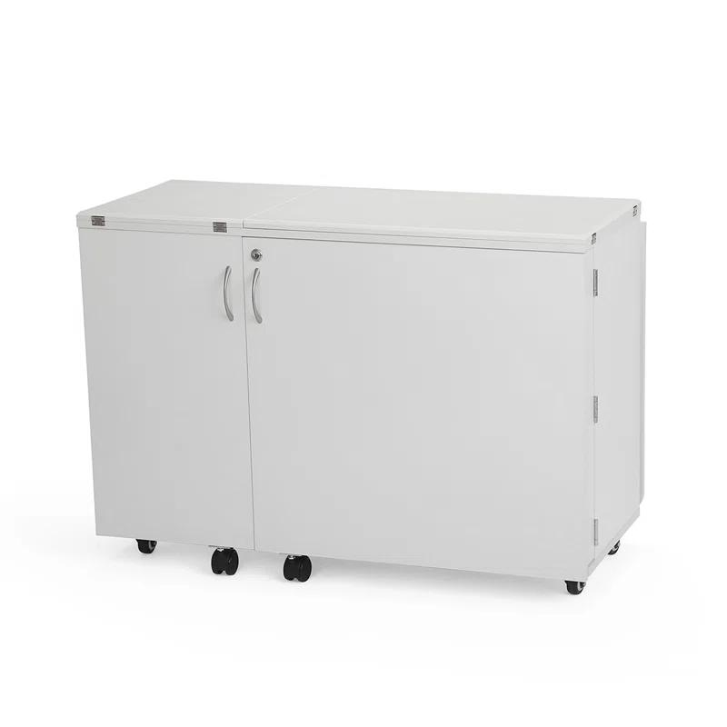 Arrow Sewing Wallaby Sewing Cabinet with Hydraulic Machine Lift by Kangaroo Sewing Furniture