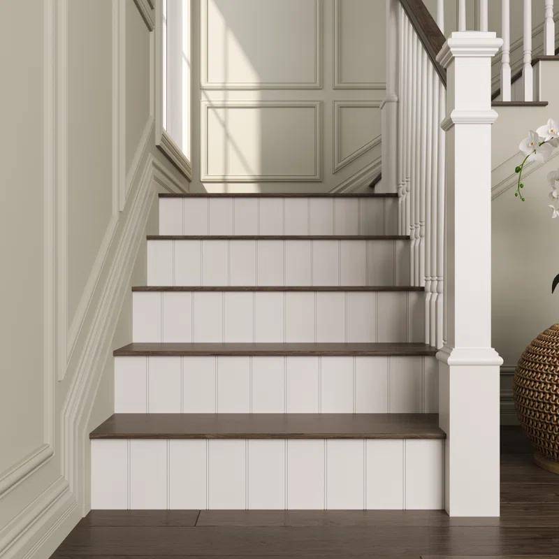 Ornamental Mouldings 7.5'' H x 42'' W x 0.34'' D Wood Stair Riser