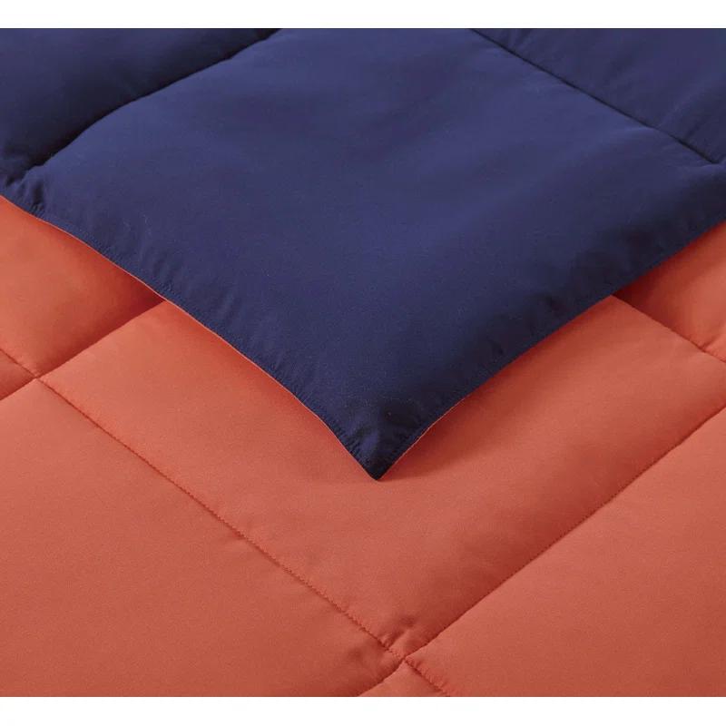 Everyday Baffle Box Stitch Comforter Set