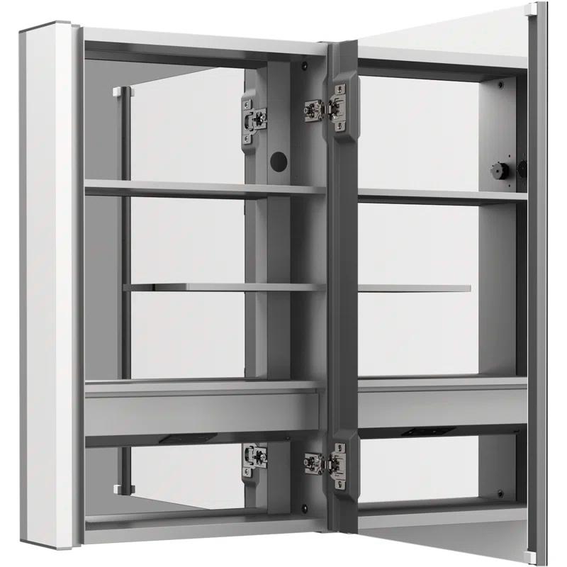 Kohler K-81144-SLE-DA1 Maxstow Surface Mount Frameless Medicine Cabinet with LED Lighting