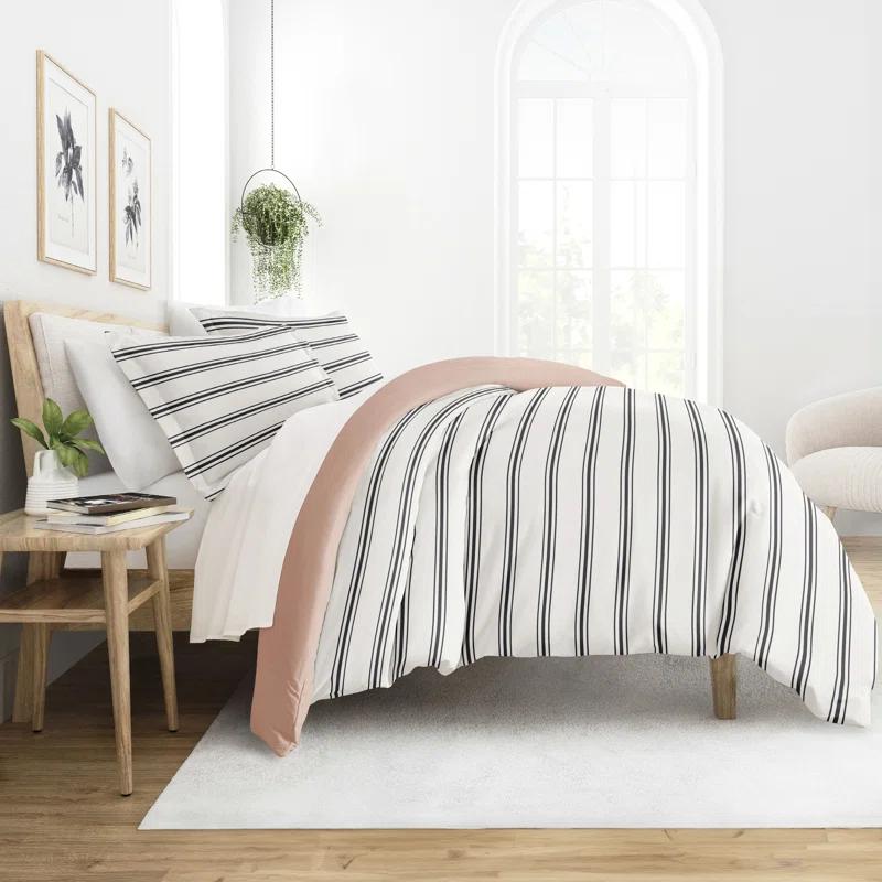 Becky Cameron Desert Stripe Reversible Duvet Cover Set
