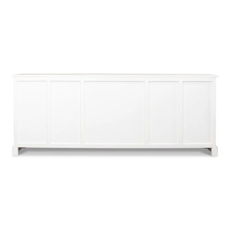 Waterfall 80'' Solid Wood Sideboard