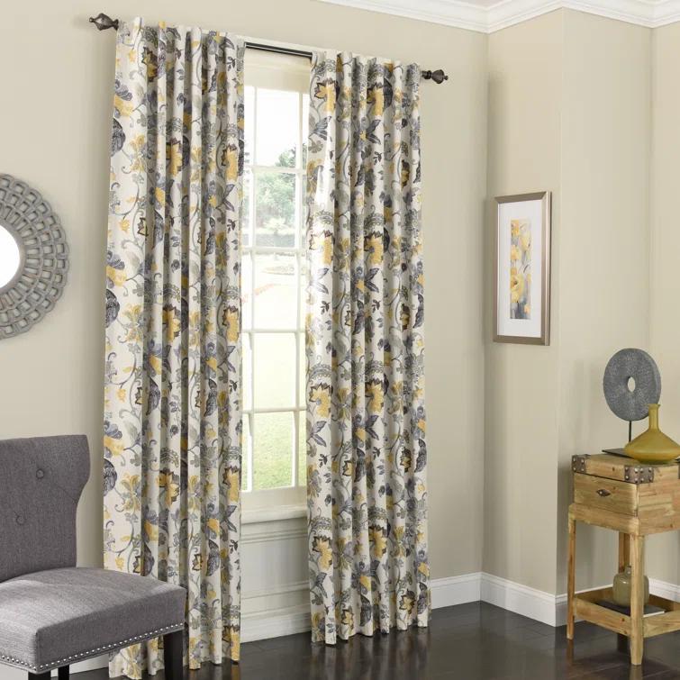 Eclipse Nina Polyester Blackout Curtain Single Panel