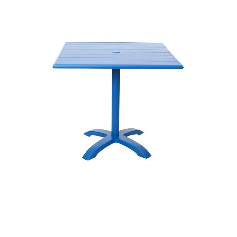 BFM Seating Beachcomber-Bali 32x32 Dining Height Table - Powder Coated