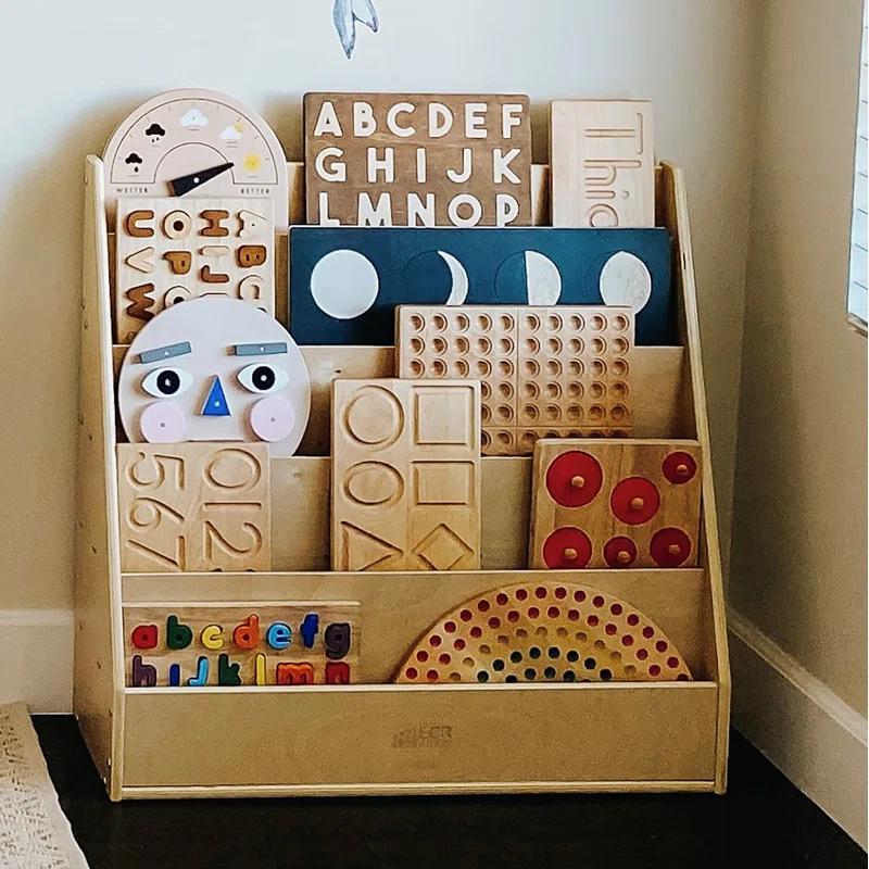 ECR4Kids ECR4Kids Streamline Single-Sided Book Display with Storage