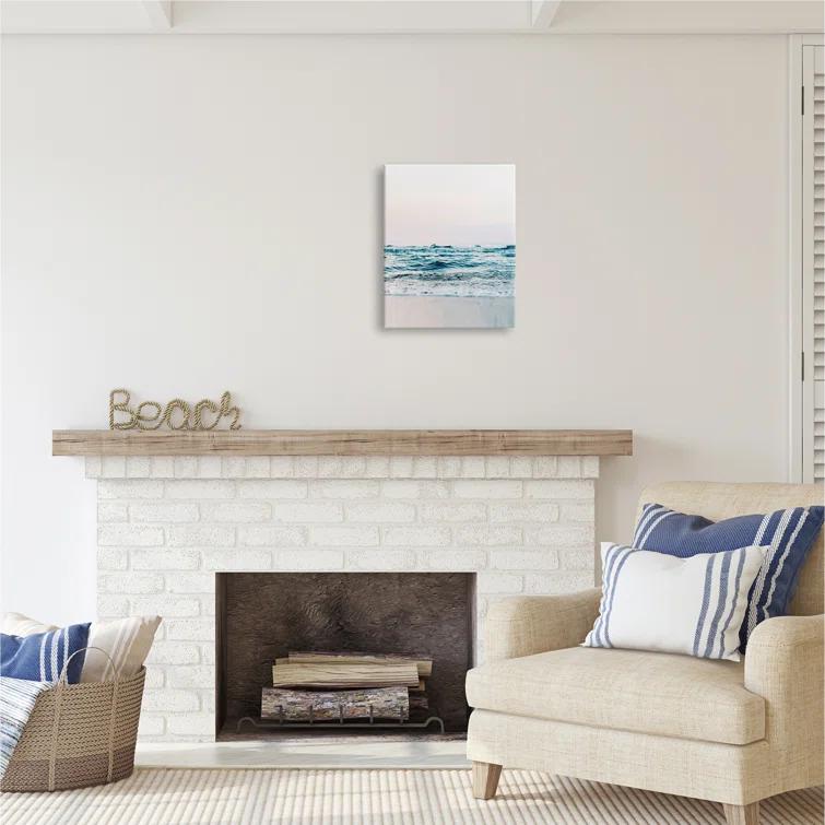 Stupell Industries " Ocean Waves On Shore " by Sisi And Seb