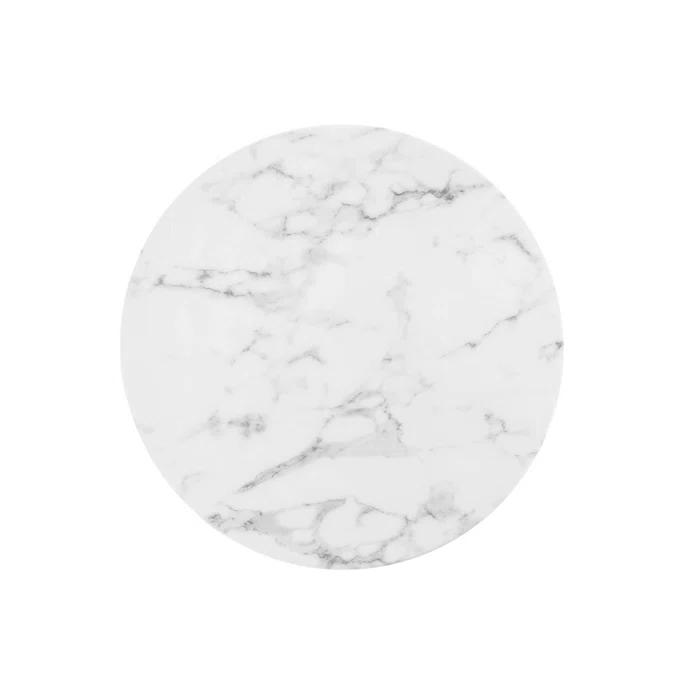 Modway Lippa Round Artificial Marble Dining Table by Modway
