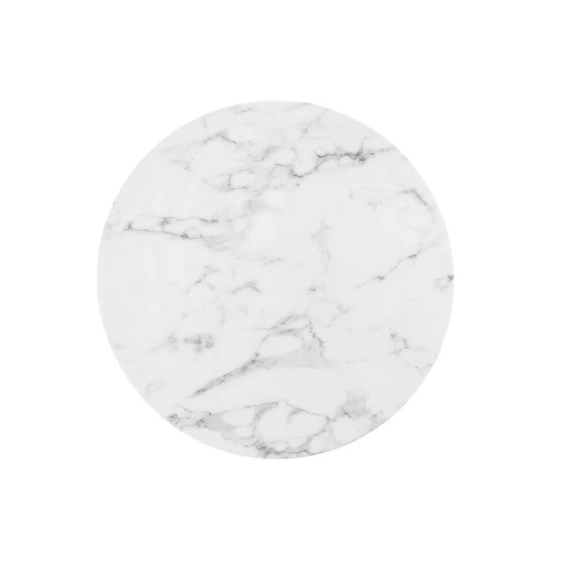 Modway Lippa Round Artificial Marble Dining Table by Modway