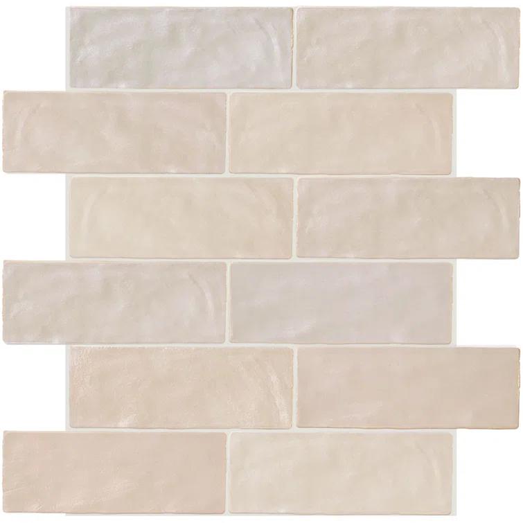 Apollo Tile 38 pack 2.5 in. x 8 in. Polished and Honed Ceramic Subway Wall Tile (5.38 sq. ft./Case)