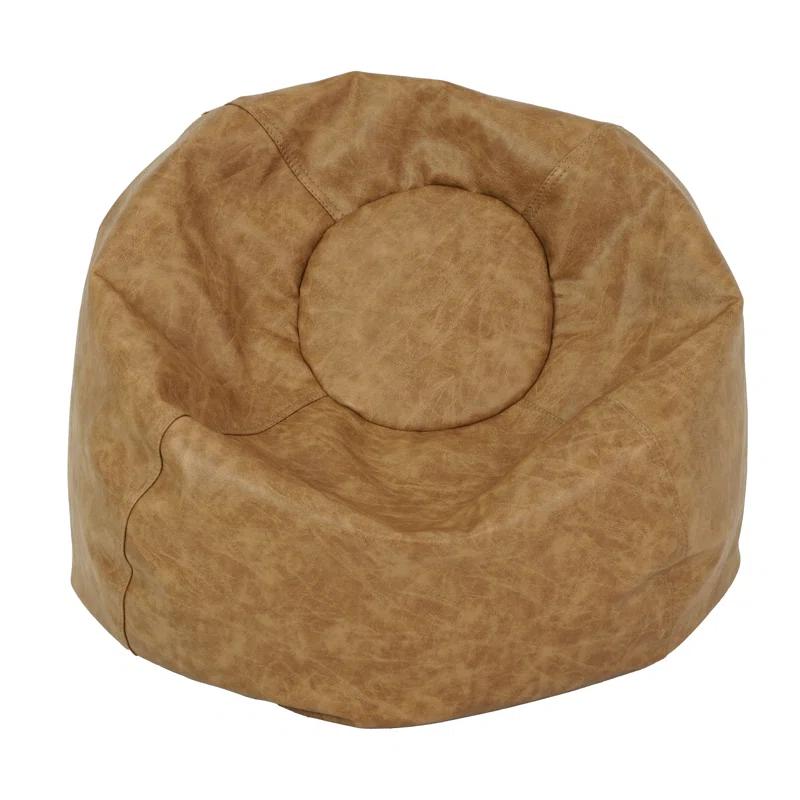 Factory Direct Partners Standard Faux Leather Classic Bean Bag