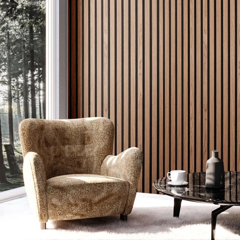 VEVOR Wood Slat Acoustic Panels for Modern Wall Decor