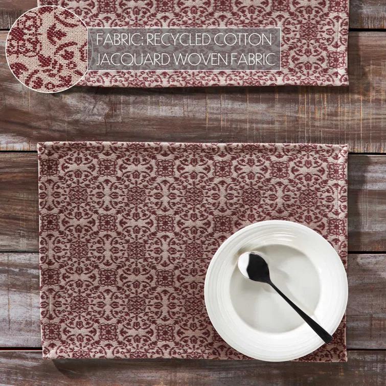 VHC Brands Custom House Geometric Rectangle Placemat (Set of 2)