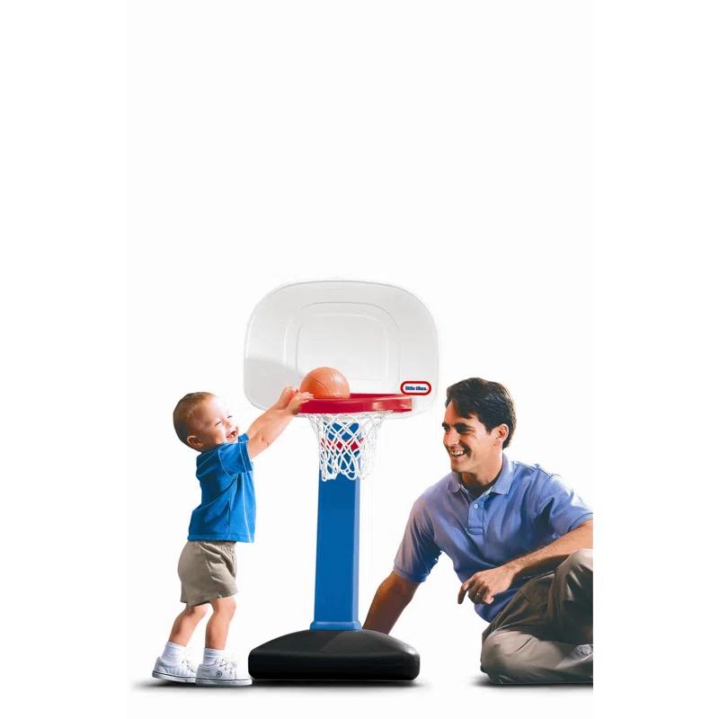 Little Tikes TotSports Easy Score Basketball Set- Round Backboard