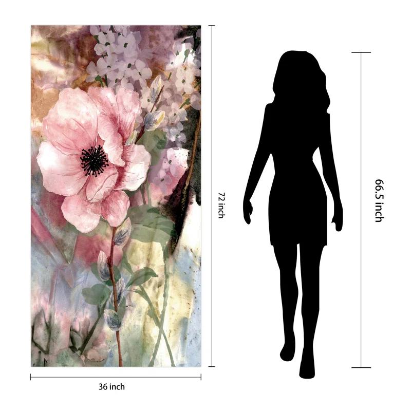 Empire Art Direct " Pastel Fleur I&II " 2 - Pieces Painting Print
