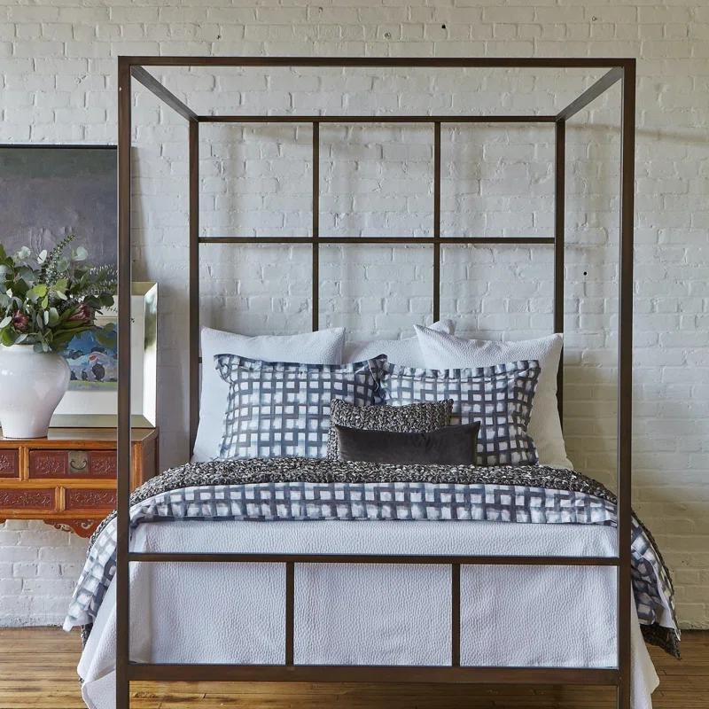 Ann Gish Bubble Matelasse Modern & Contemporary Cotton Geometric Shapes Coverlet Set