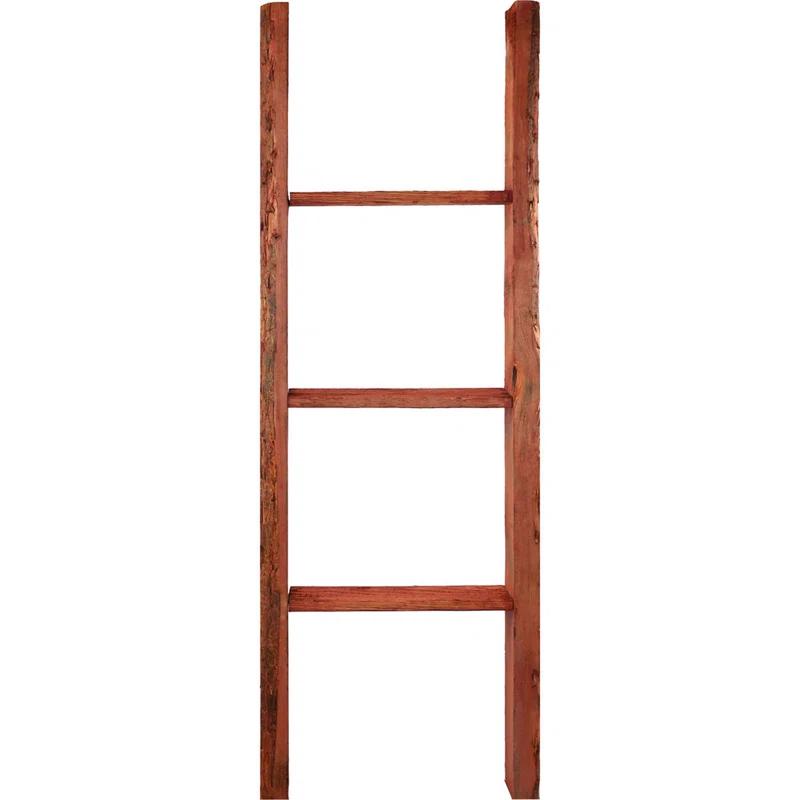 Ekena Millwork Vintage Farmhouse Rung Decorative Ladder