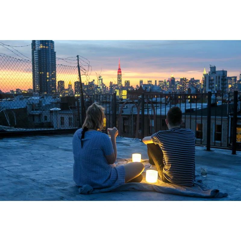 MPOWERD MPOWERD Luci Lux Solar Inflatable Rechargeable LED Lantern, 5", Waterproof, Shatterproof