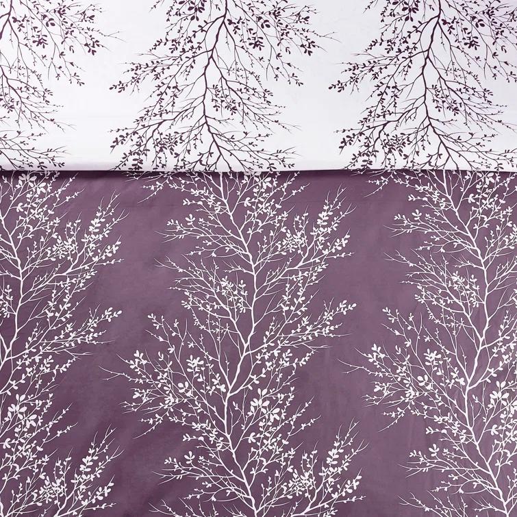 Spirit Linen 6-Piece Foliage Reversible Comforter Set & Reviews | Wayfair