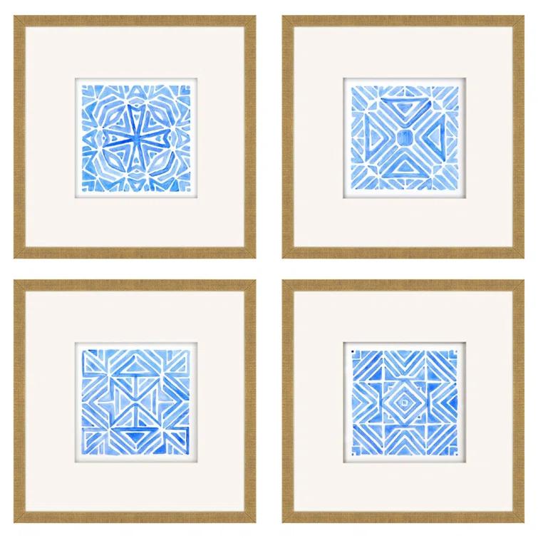 Paragon " Indigo Geo S/4 " by Inspire Studio 4 - Pieces