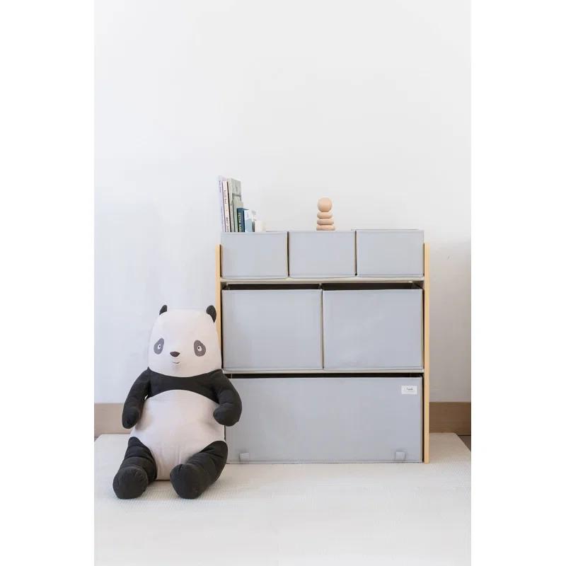 3 Sprouts - Toy Organizer Storage Unit with 6 Bins