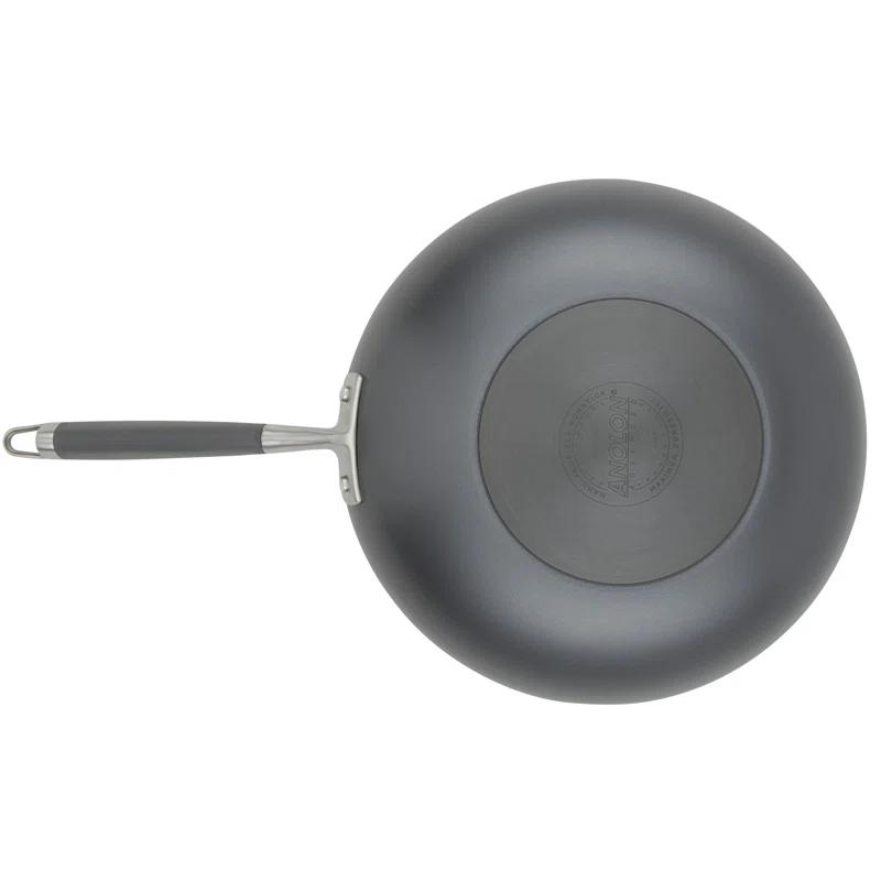 Anolon Anolon Advanced Home Hard Anodized Nonstick Stir Fry Pan / Wok, 12 Inch