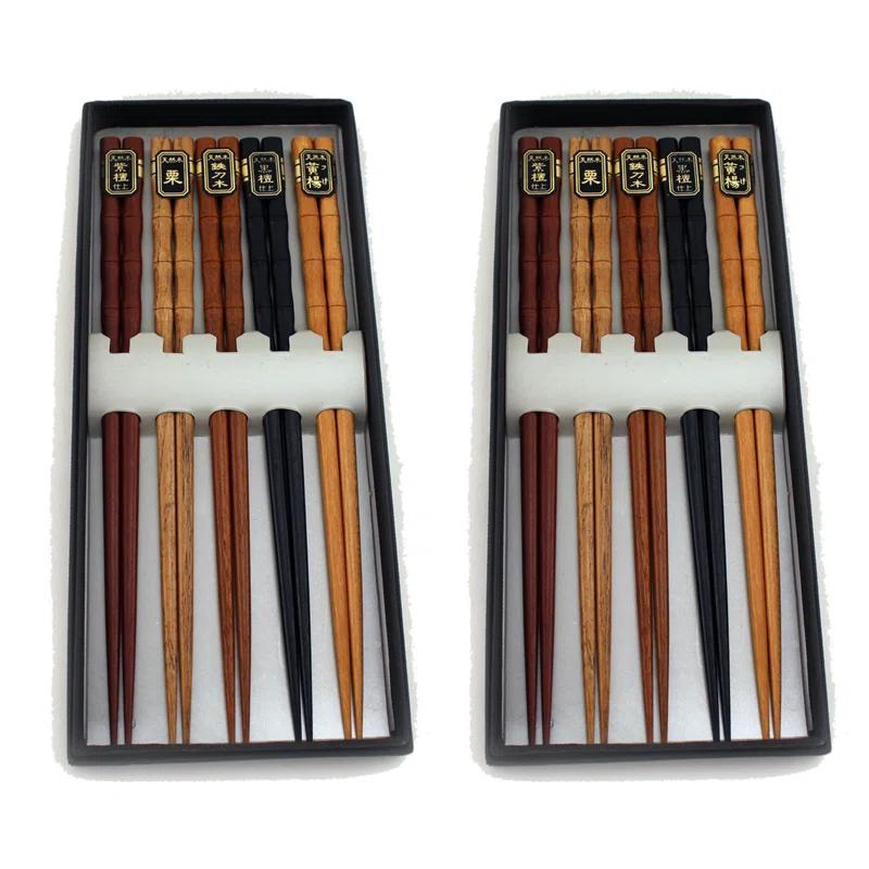 BergHOFF BergHOFF Rayon from Bamboo Wooden Chopstick Set (Set of 10)