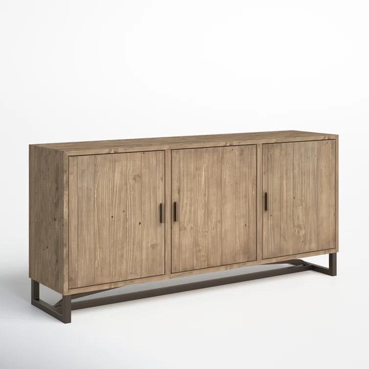 Lopez 68" Wide Pine Wood Sideboard