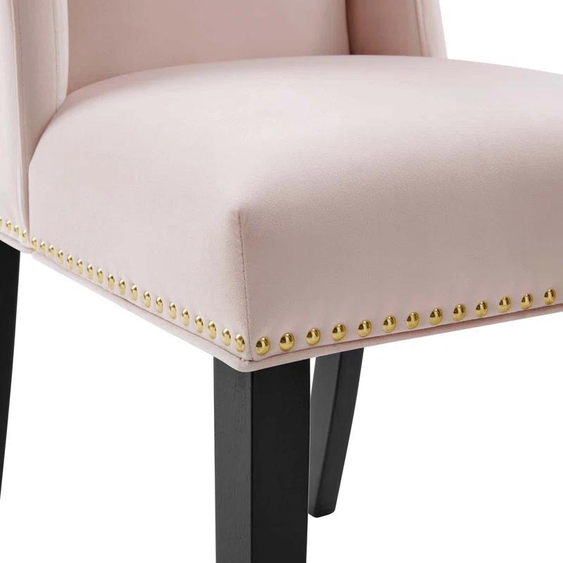 Modway Modway Baron Performance Velvet Dining Chairs - Set of 2