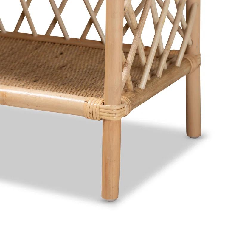 Bayou Breeze 29.7'' Tall Rattan End Table