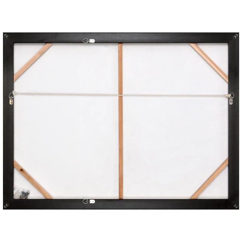 Empire Art Direct Golden Cascade Textured Glitter Hand Painted Framed Canvas Wall Art