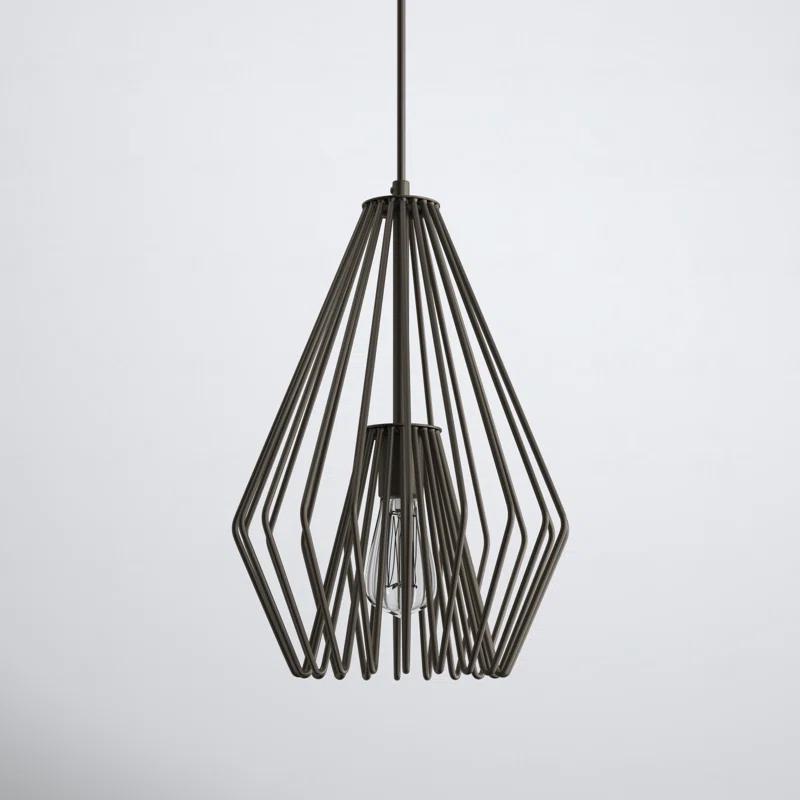 Frankie Single Light Metal Dimmable Pendant