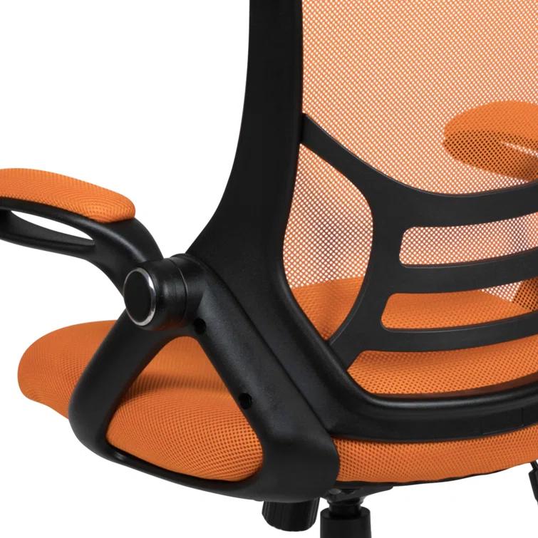 Flash Furniture Cappello High-Back Mesh Swivel Ergonomic Office Chair with Flip-Up Arms