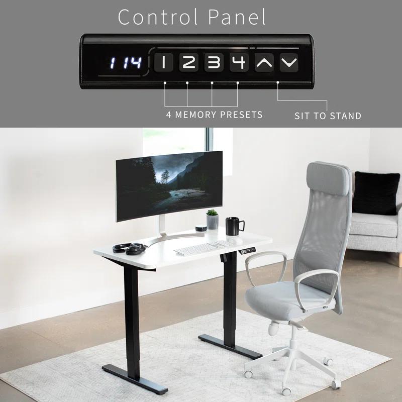 Vivo VIVO Single Motor Electric Desk with Push Button Memory Controller