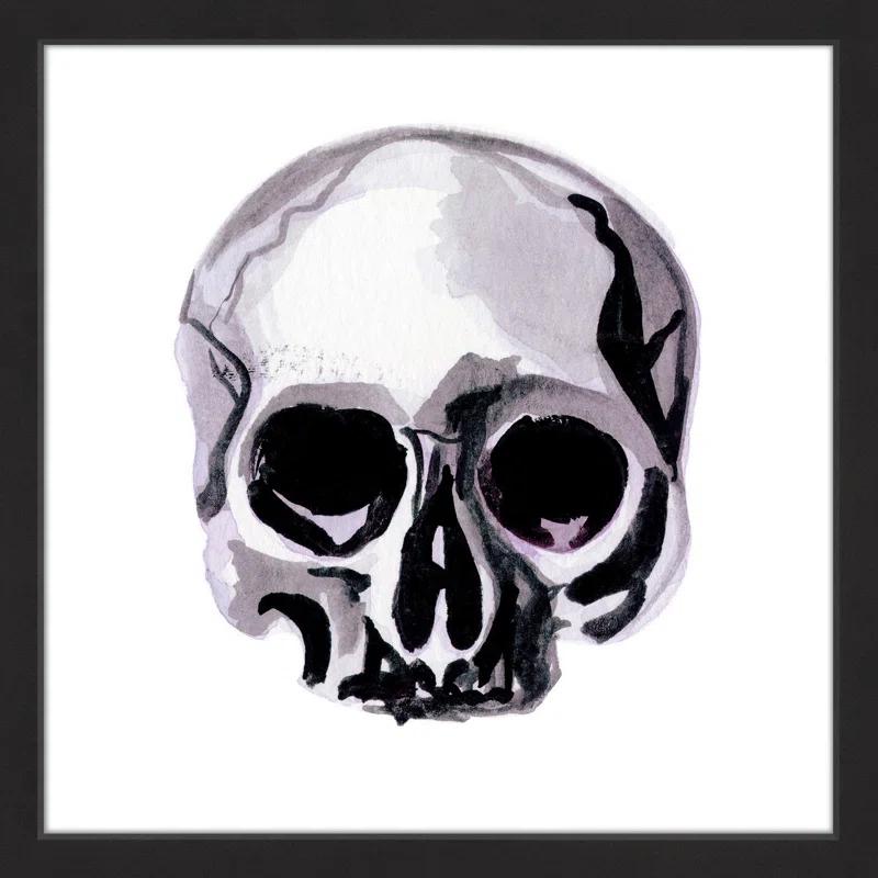 House of Hampton® " Watercolor Skull " by Molly Rosner