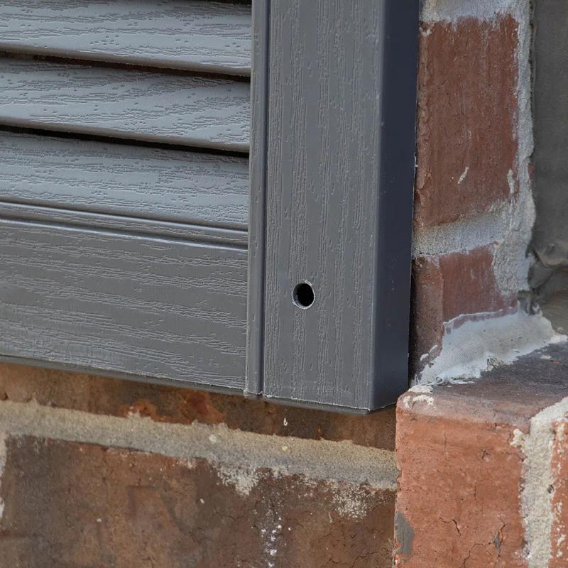 Builders Edge Raised Panel Shutters