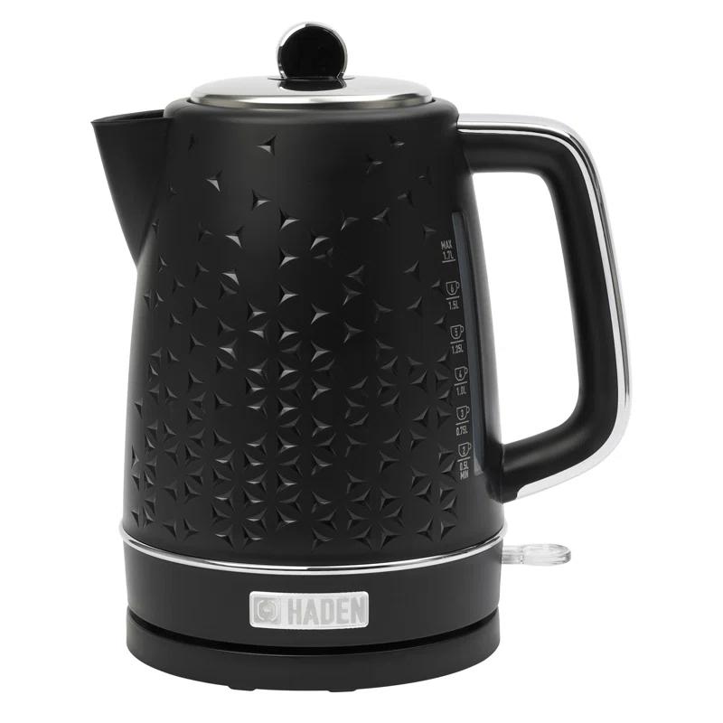 HADEN Starbeck Black Electric Tea Kettle