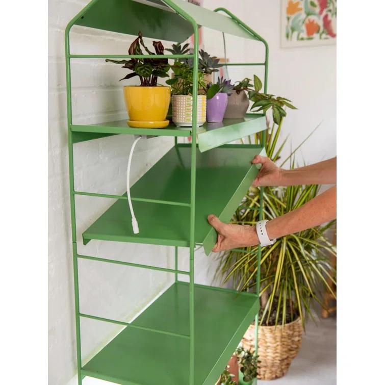 Gardener's Supply Company Agie LED Grow Light Standing Shelf