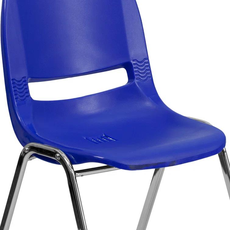 Flash Furniture Keaton Plastic Stacking Shell School Chairs (Set of 5)