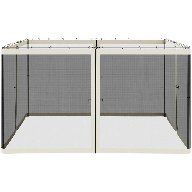 Outsunny Outsunny Fabric Screen for Gazebo