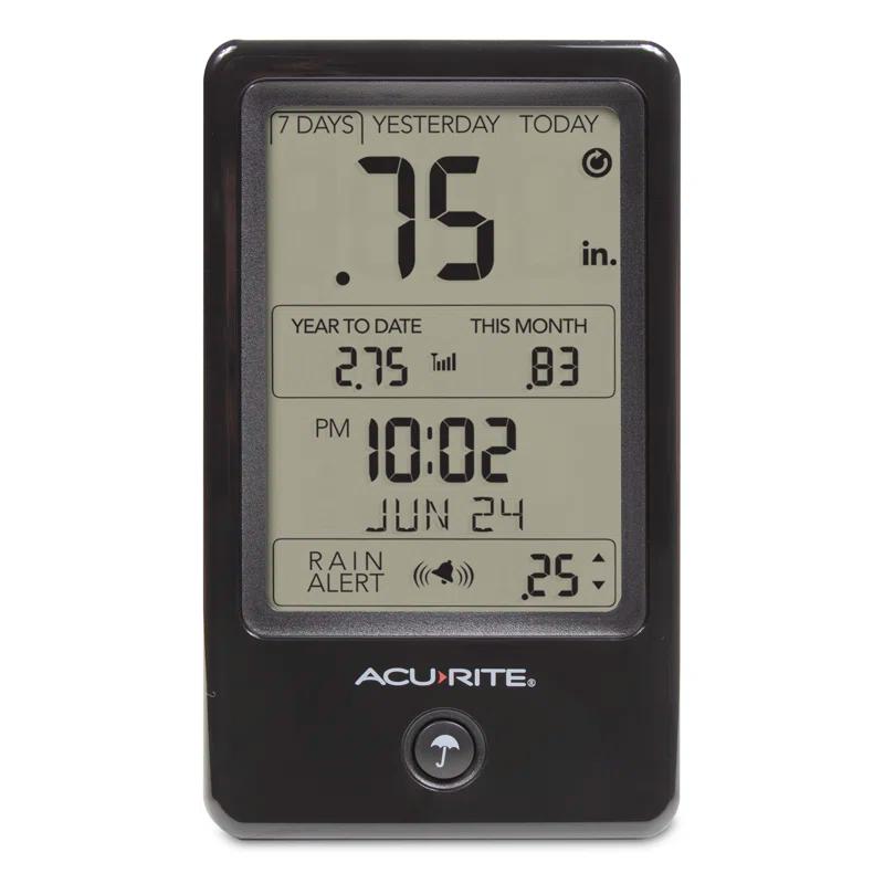 AcuRite AcuRite Wireless Self-Emptying Rain Gauge with Indoor Digital Display (02446)