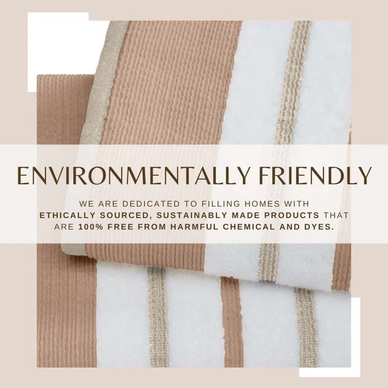 FreshFolds Cotton Blend Decorative 6-Piece Towel Set