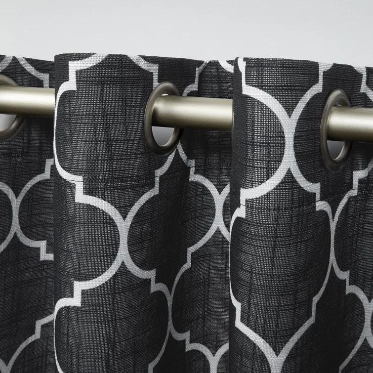Red Barrel Studio® Milagros Polyester Blackout Curtain Pair (Set of 2)